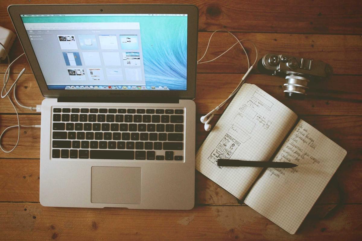 Placeholder image — desk setup